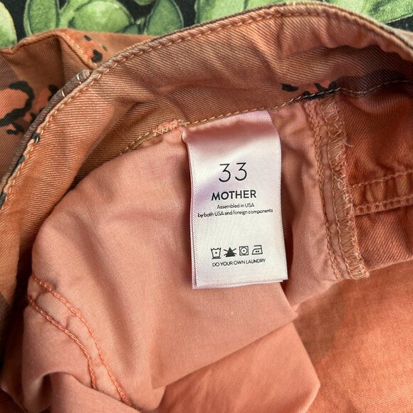 Mother Coral Camo Cargo Pants SZ: 33 - Picture 4 of 10